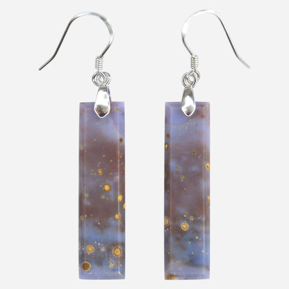 MYSTIC GEMS One of a Kind River Jasper Earrings 925 Sterling Silver MG20262229 - Mystic Gems