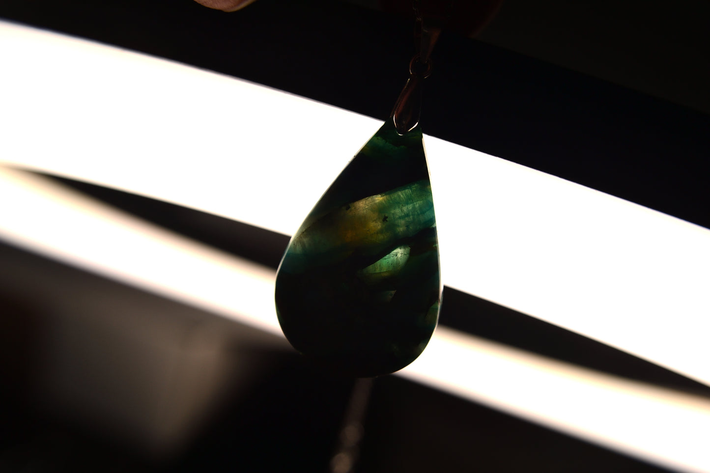 MYSTIC GEMS One of a Kind Chrysocolla Pendant Necklace 925 Sterling Silver MG20262241