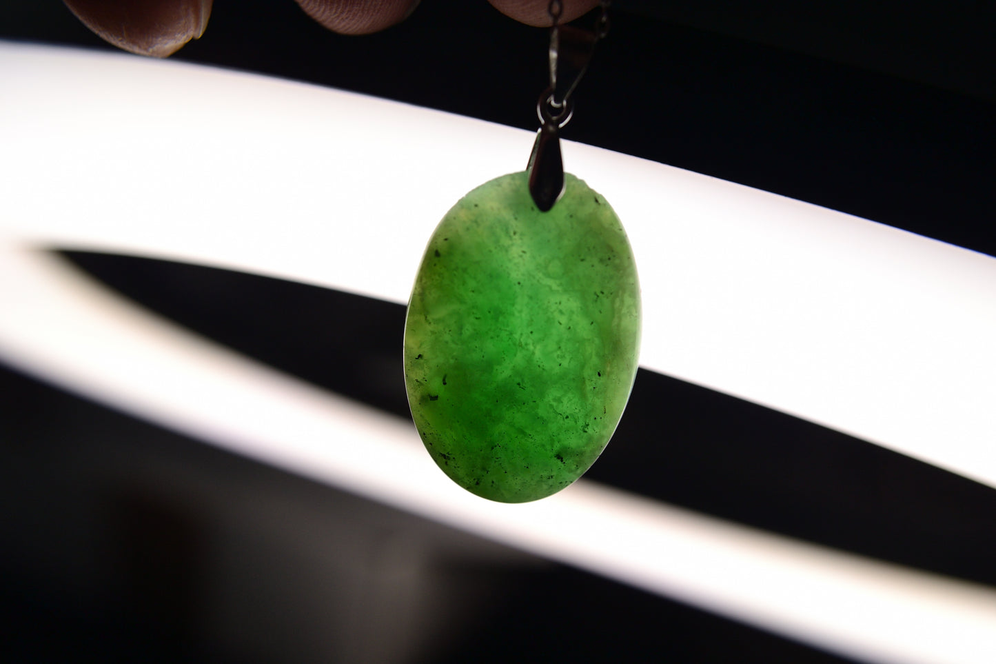 MYSTIC GEMS One of a Kind Chrysoprase Pendant Necklace 925 Sterling Silver MG20262236