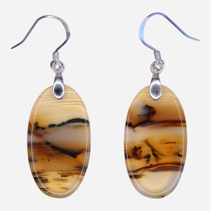 MYSTIC GEMS One of a Kind Montana Agate 925 Sterling Silver MG20262251