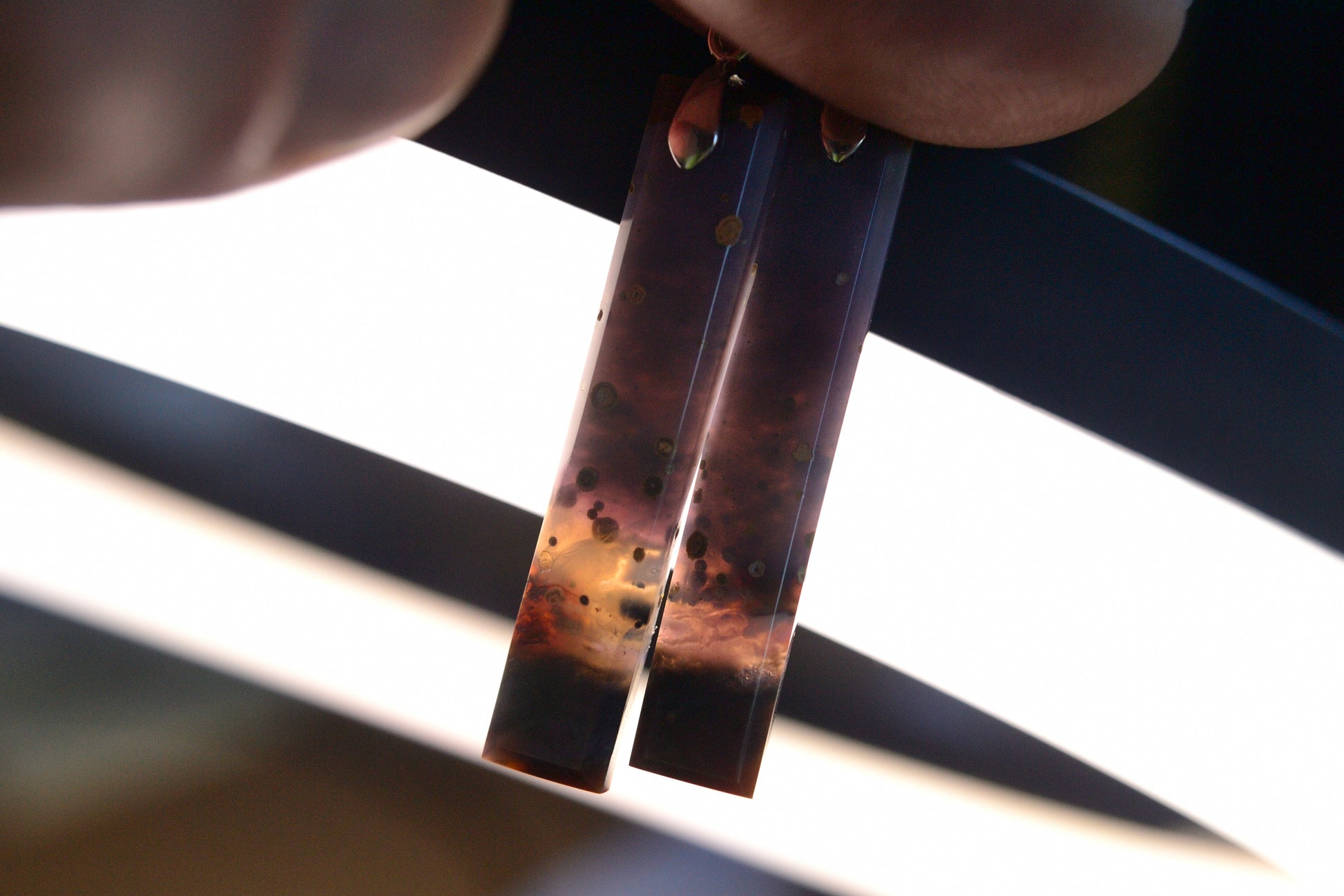 MYSTIC GEMS One of a Kind River Jasper Earrings 925 Sterling Silver MG2026201 - Mystic Gems