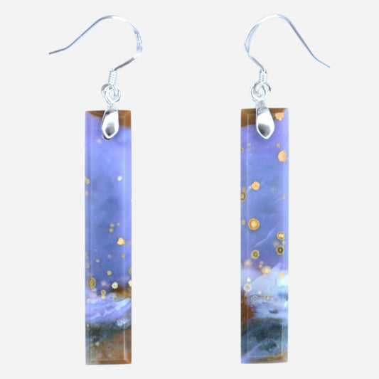 MYSTIC GEMS One of a Kind River Jasper Earrings 925 Sterling Silver MG2026201 - Mystic Gems