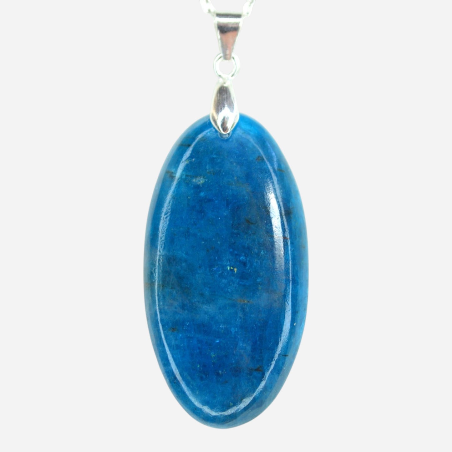 MYSTIC GEMS One of a Kind Apatite Pendant Necklace 925 Sterling Silver MG20262207 - Mystic Gems